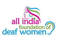 Logo of All India Foundation of Deaf Women